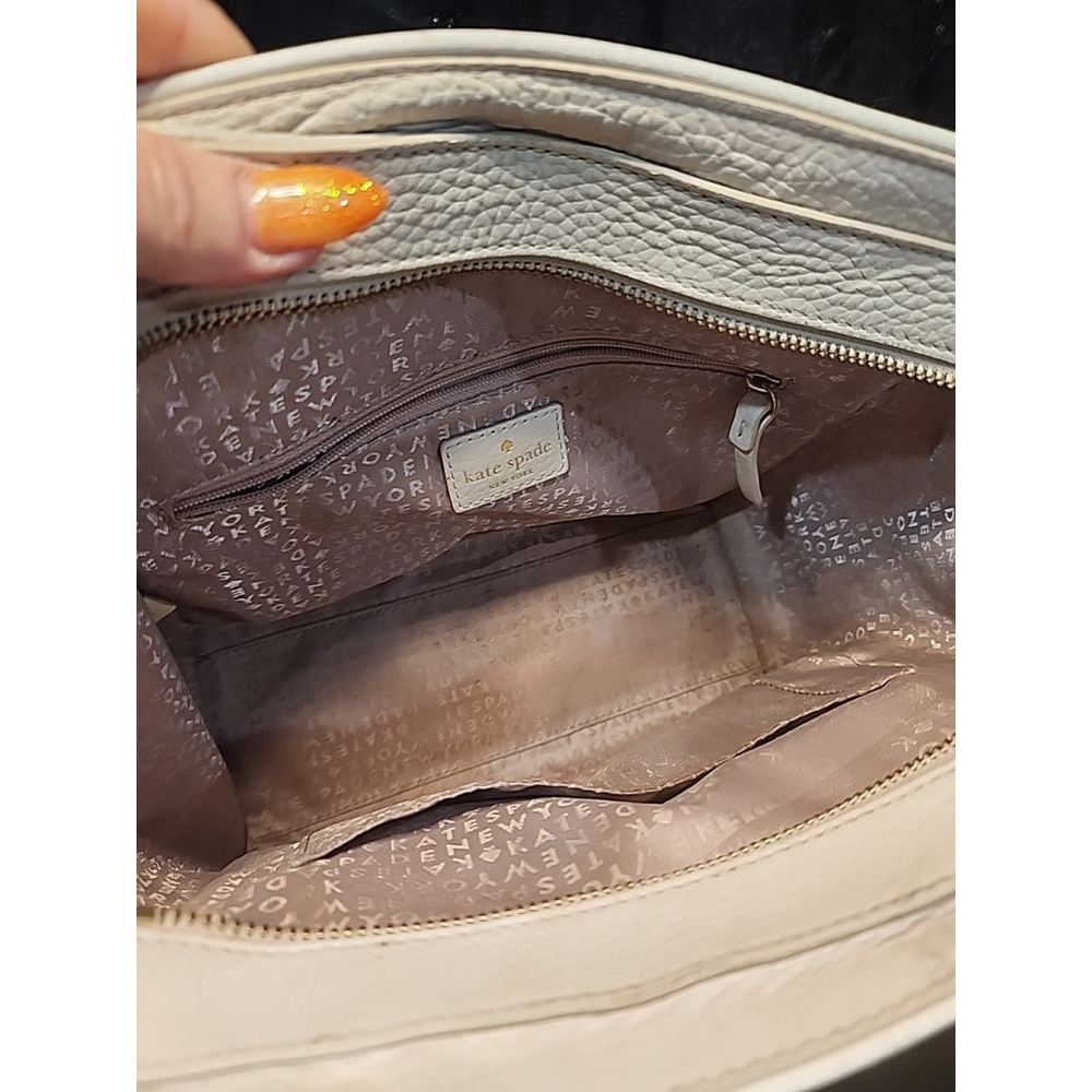 Kate Spade Chester Street Cream White Crossbody Tote - Picture 11 of 16
